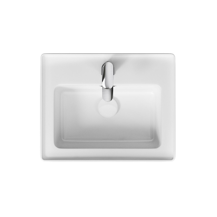Cersanit K114-005 - Einbauwaschbecken CREA 40x50,5 cm Keramik/glänzend weiß