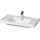 Cersanit K114-017 - Einbauwaschbecken CREA 44,5x80,5 cm Keramik/glänzend weiß