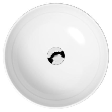 Cersanit K116-048 - Aufsatzwaschbecken MODUO d 40 cm Keramik/glänzend weiß