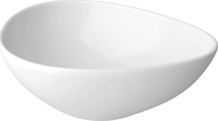 Cersanit K116-051 - Aufsatzwaschbecken MODUO 35,5x44 cm Keramik/glänzend weiß