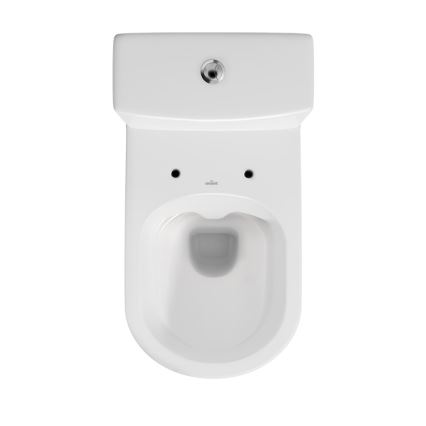 Cersanit K35-037 - Stand-WC mit Toilettensitz CITY Keramik/weiß