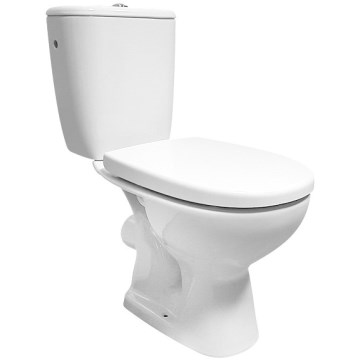 Cersanit K667-052 - Stand-WC mit Sitz ARTECO Keramik/Weiß