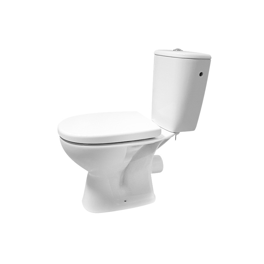 Cersanit K667-052 - Stand-WC mit Sitz ARTECO Keramik/Weiß
