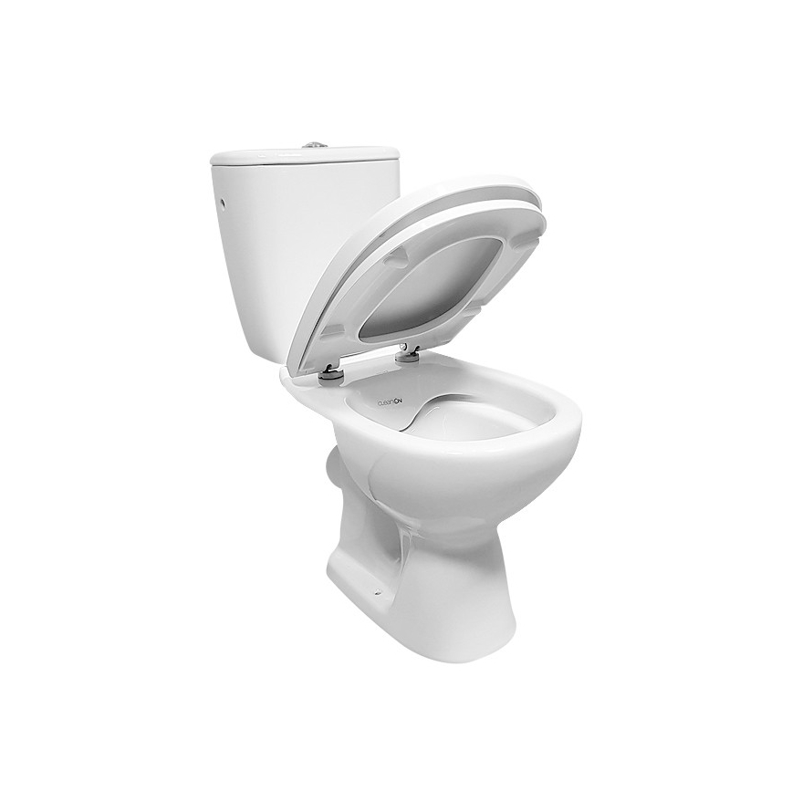 Cersanit K667-052 - Stand-WC mit Sitz ARTECO Keramik/Weiß