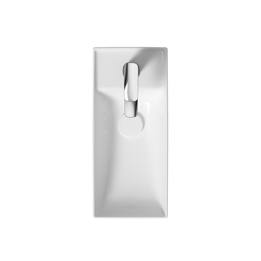 Cersanit K677-005 - Aufsatzwaschbecken LARGA 22x50 cm Keramik/glänzend weiß