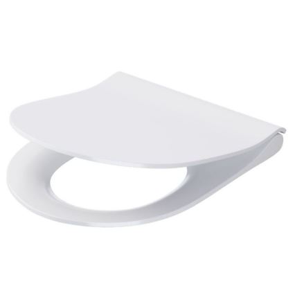 Cersanit K701-104 - Wand-WC CITY OVAL mit WC-Sitz, Keramik/weiß