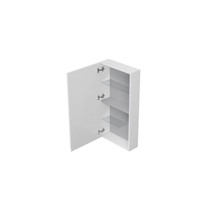 Cersanit S590-030 - Badezimmerspiegel-Schrank MEDDIE 80x40 cm