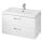 Cersanit S801-149-DSM - Hängender Badezimmerschrank mit Waschbecken ELODY 46x80 cm Weiß