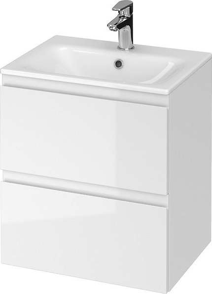 Cersanit S801-312-ECO - Hängeschrank mit Waschtisch MODUO 50x40 cm weiß