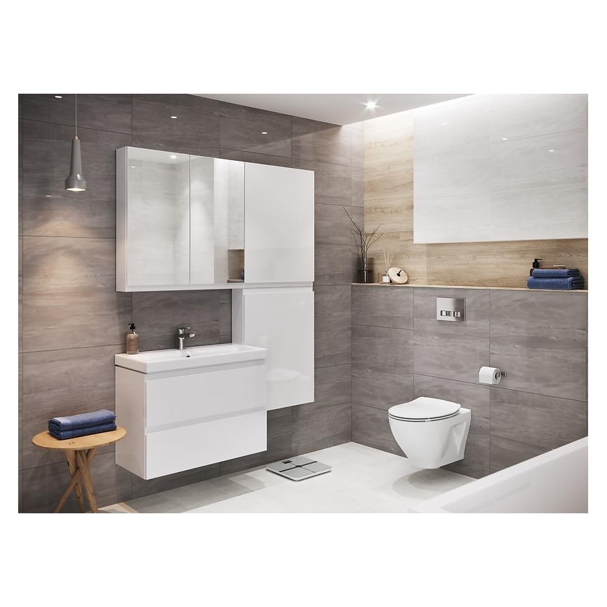 Cersanit S929-018 - Badezimmerspiegel MEDDIE 80x59,5 cm