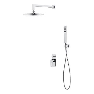 Cersanit S952-012 - Duschset mit Unterputzarmatur MILLE glänzender Chrom