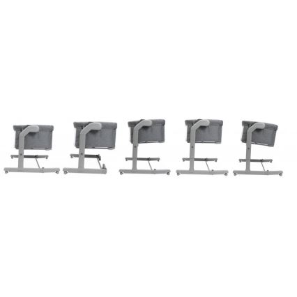 Chicco - Babybett 2in1 NEXT2ME MAGIC EVO Dunkelgrau