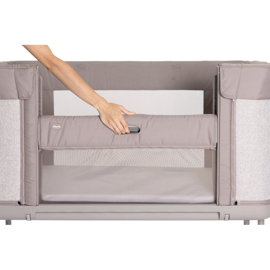 Chicco - Babybett 3in1 NEXT2ME FOREVER grau
