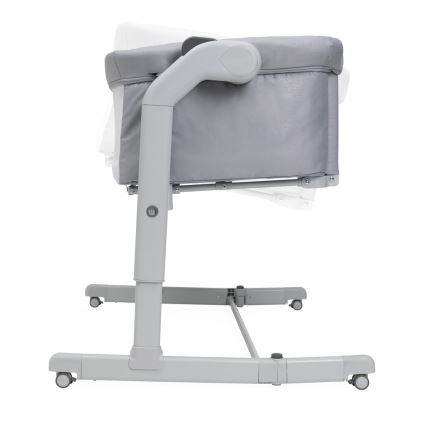 Chicco - Babybett 2in1 NEXT2ME MAGIC EVO Hellgrau