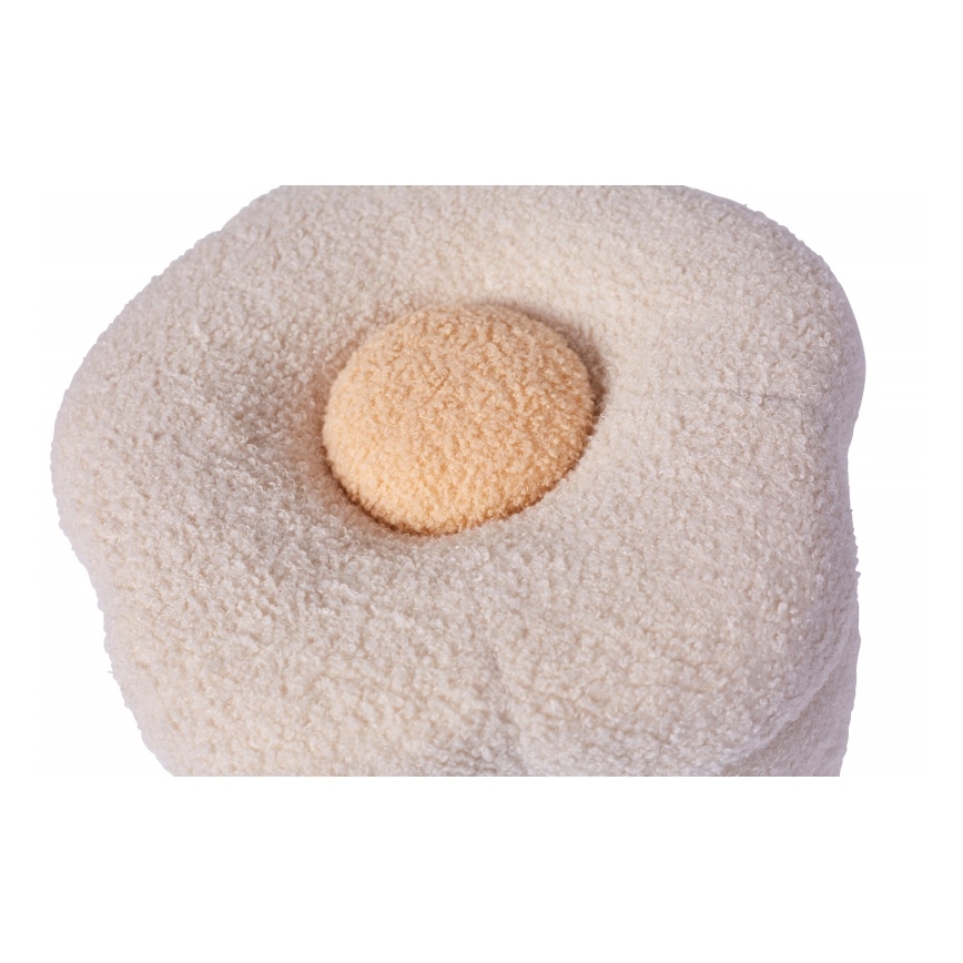 Childhome - Hocker BLUME d 35 cm cremefarben