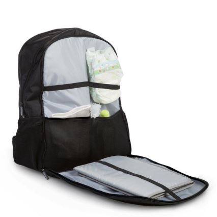 Childhome - Wickelrucksack DADDY BAG schwarz