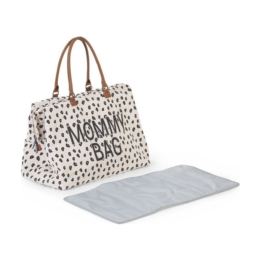 Childhome - Wickeltasche MOMMY BAG Leopard