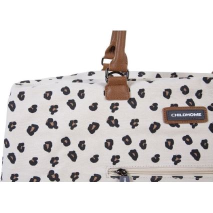 Childhome - Wickeltasche MOMMY BAG Leopard