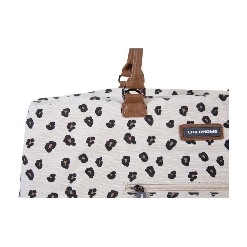 Childhome - Wickeltasche MOMMY BAG Leopard