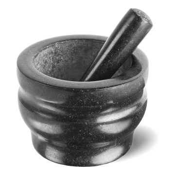 Cole&Mason - Granit-Mörser mit Stößel GRANITE Ø 18 cm Granit/Schwarz