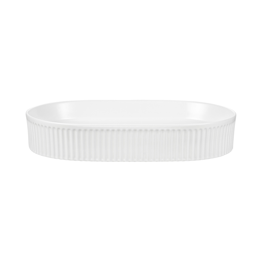 COMAD BEYOND 3 WEISS (E-6531) - Aufsatzwaschbecken BEYOND 56x36 cm Keramik/glänzend weiß