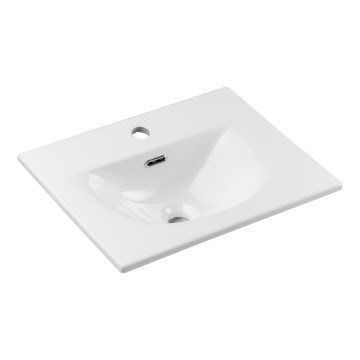 COMAD SKY 3 50CM DP ( E-8099-3-50 ) - Aufsatzwaschbecken SKY 51x40 cm Keramik/mattweiß