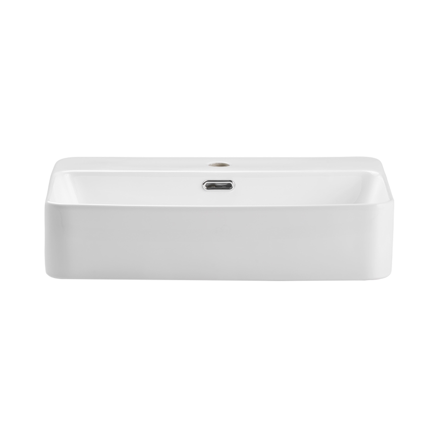 COMAD TRUST 2 WHITE (E-6282) - Aufsatzwaschbecken TRUST 55x38 cm Keramik/glänzend weiß
