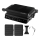 Concept ge3600 - Kontaktgrill mit Temperatursensor GLASS 2000W/230V schwarz