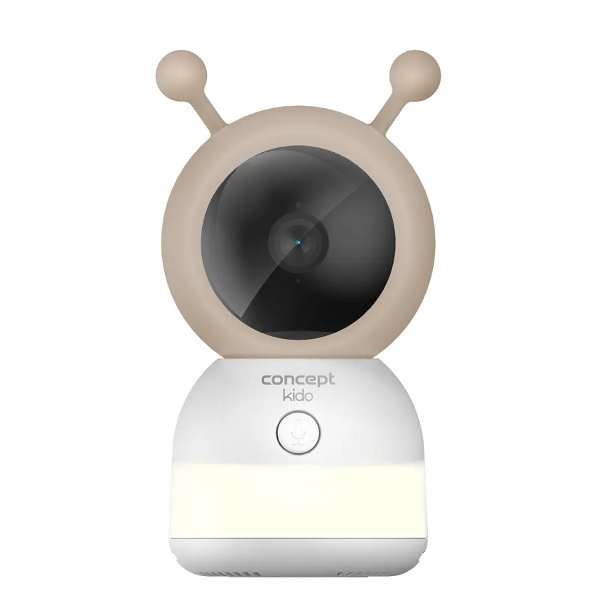 Concept KD4010 - Smarter Babymonitor mit Display und Bewegungsmelder SMART KIDO 4,5W/230V Wi-Fi beige