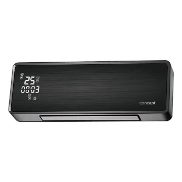 Concept QH4001 - Elektrisches Heizgerät 1000/2000W IP22 schwarz + Fernbedienung