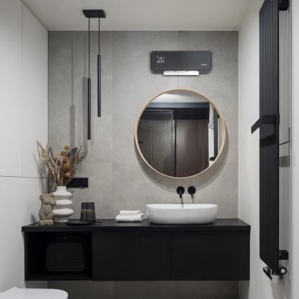 Concept QH4100 - Elektrisches Heizgerät 1000/2000W Wi-Fi IP22 grau + Fernbedienung