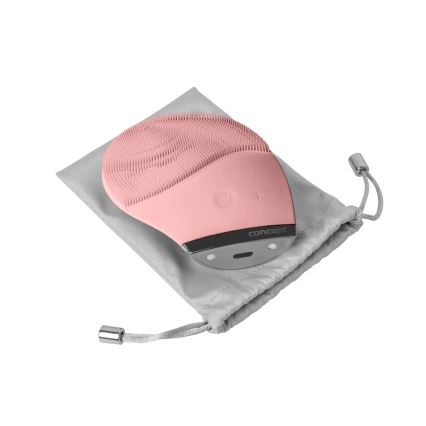 Concept SK9102 - Gesichtsreinigungsbürste SONIVIBE 2W/5V 250 mAh IPX7 rosa