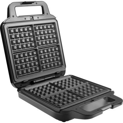 Concept SV3080 - Toaster FAMILY 3in1 1200W/230V schwarz/Edelstahl