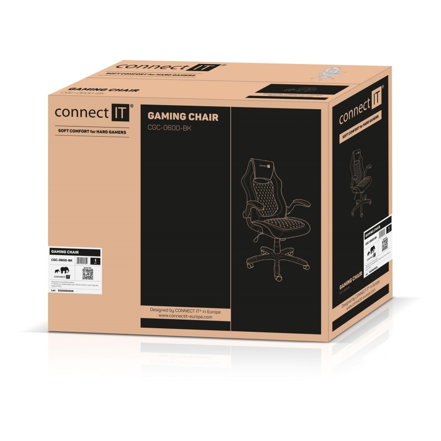 CONNECT IT CGC-0600-BK - Gaming-Stuhl Matrix Pro schwarz