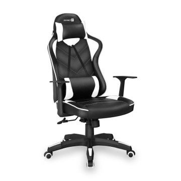 CONNECT IT CGC-0700-WH - Gaming-Stuhl LeMans Pro Schwarz/Weiß
