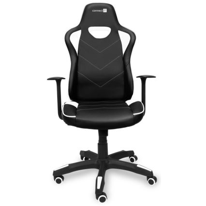 CONNECT IT CGC-0700-WH - Gaming-Stuhl LeMans Pro Schwarz/Weiß