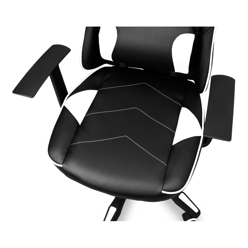 CONNECT IT CGC-0700-WH - Gaming-Stuhl LeMans Pro Schwarz/Weiß