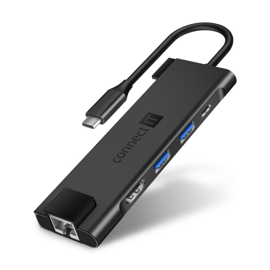 CONNECT IT CHU-8020-AN - USB-C Hub 5in1