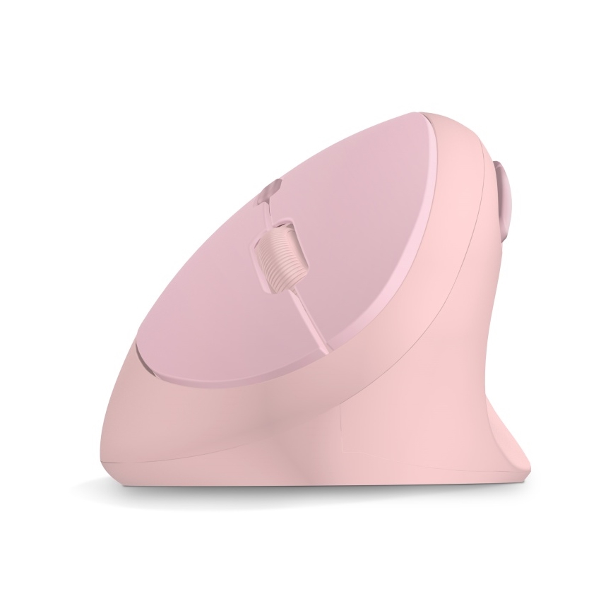 CONNECT IT CMO-2600-PK - Ergonomische kabellose Maus 800/1200/1600 DPI 1xAA rosa