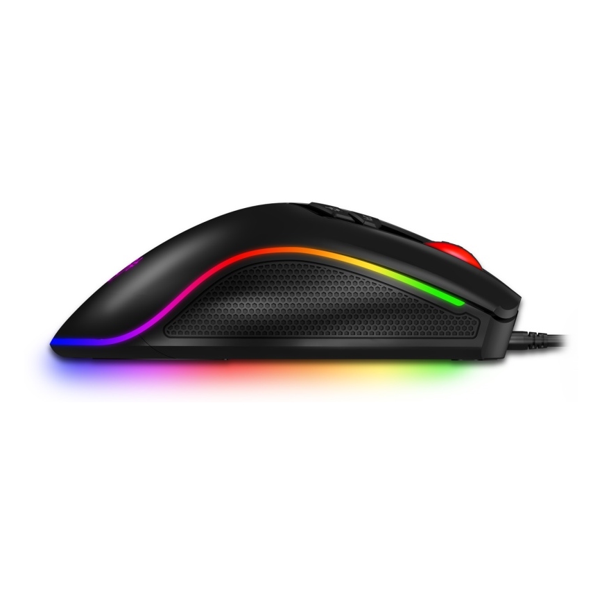 CONNECT IT CMO-3591-BK - LED RGB Kabelgebundene Gaming-Maus 500-7200 DPI schwarz