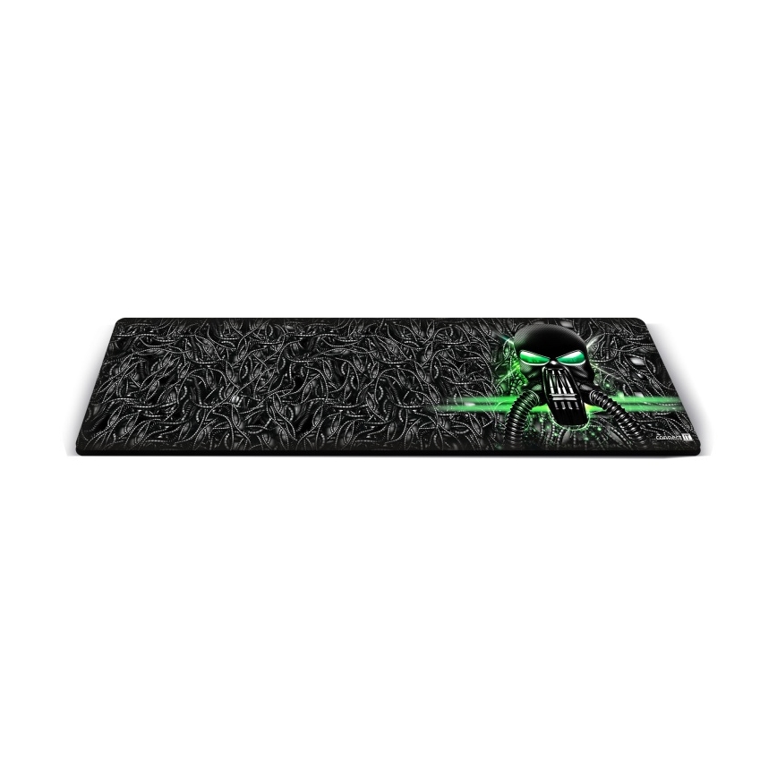 CONNECT IT CMP-1110-LG - Maus- und Tastaturunterlage 88,6x24,5 cm schwarz/grün