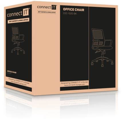 CONNECT IT COC-1020-BK - Bürostuhl ForHealth AlfaPro schwarz