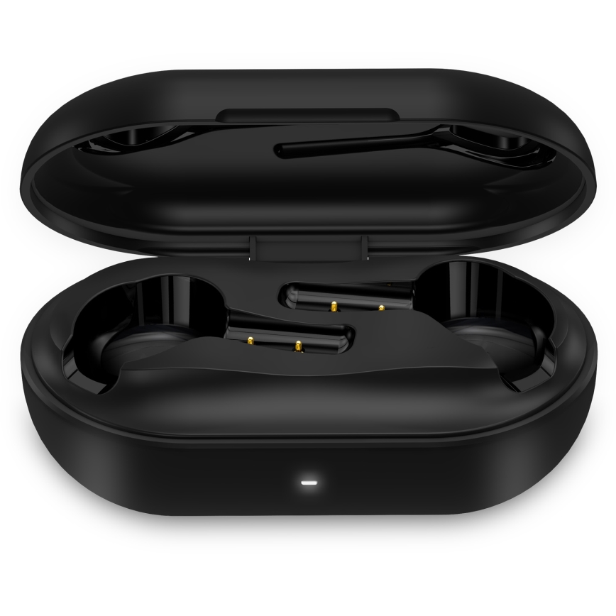 CONNECT IT HEP-5300-BK - Kabellose Kopfhörer mit Mikrofon 300 mAh + 2x 35 mAh schwarz