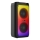 CONNECT IT HSP-3050-BK - LED kabelloser Lautsprecher mit Mikrofon 60W/5V 4500 mAh schwarz + Fernbedienung