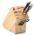 Continenta C30514 - Messerhalter 22x11,5x22 cm Gummibaumholz