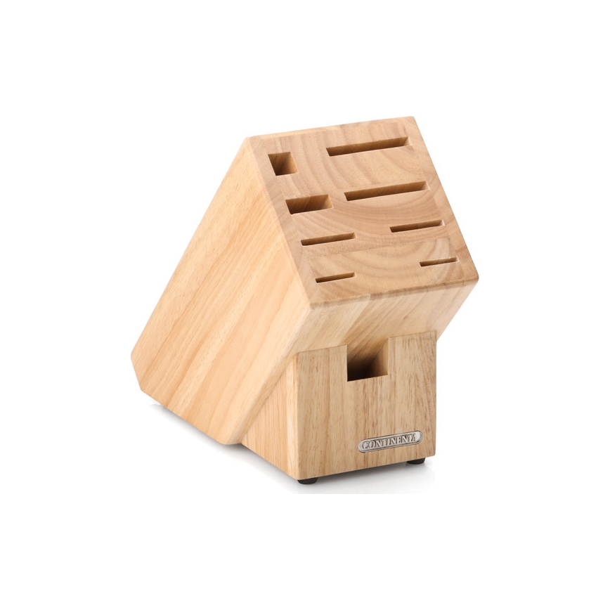 Continenta C30514 - Messerhalter 22x11,5x22 cm Gummibaumholz