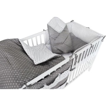 COSING - 9-teiliges Set für Neugeborene Sleeplease grau/weiß