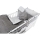 COSING - 9-teiliges Set für Neugeborene Sleeplease grau/weiß