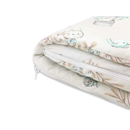 COSING - Reiseschlafsack mit Kissen Zoo