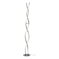 Cottex - LED-Stehlampe VINDLA LED/22W/230V glänzendes Chrom